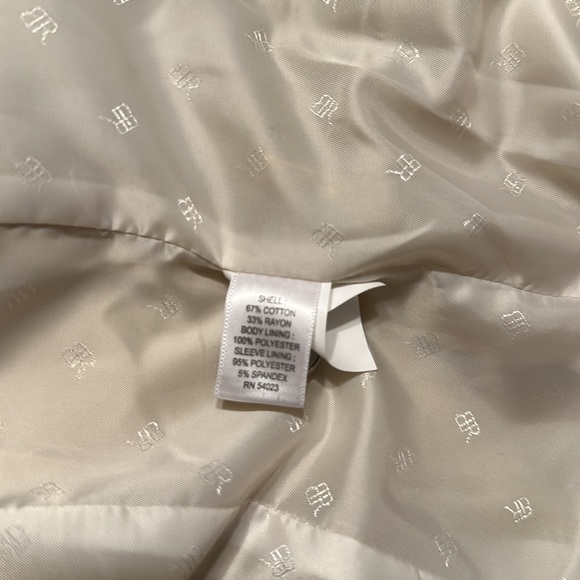 Banana Republic Mustard Blazer with Cream Trim - Picture 3 of 4